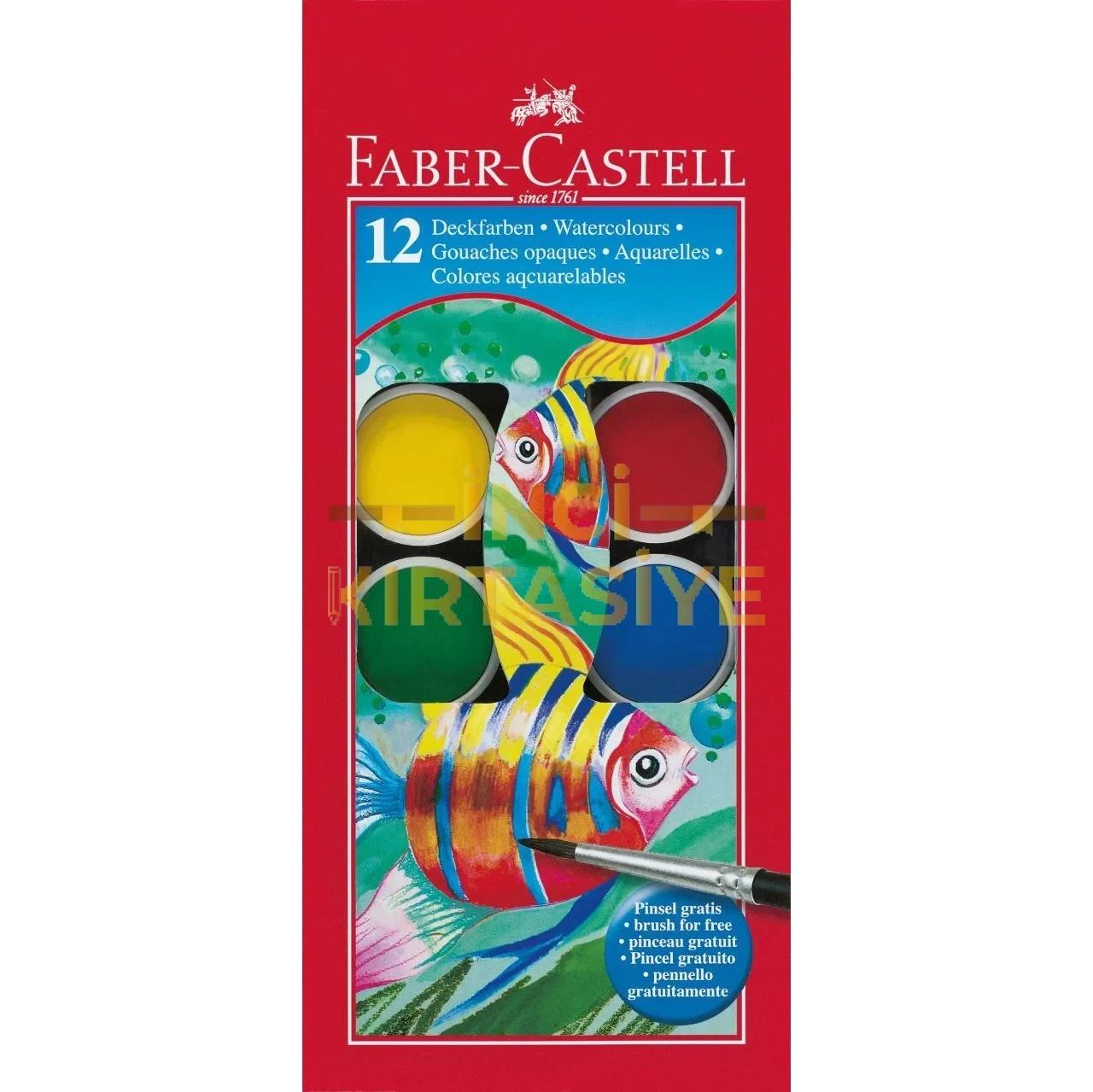 FABER CASTELL SULUBOYA 12Lİ KÜÇÜK