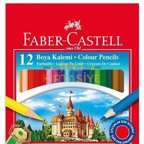 FABER-CASTELL 12 YARIM BOY KURUBOYA