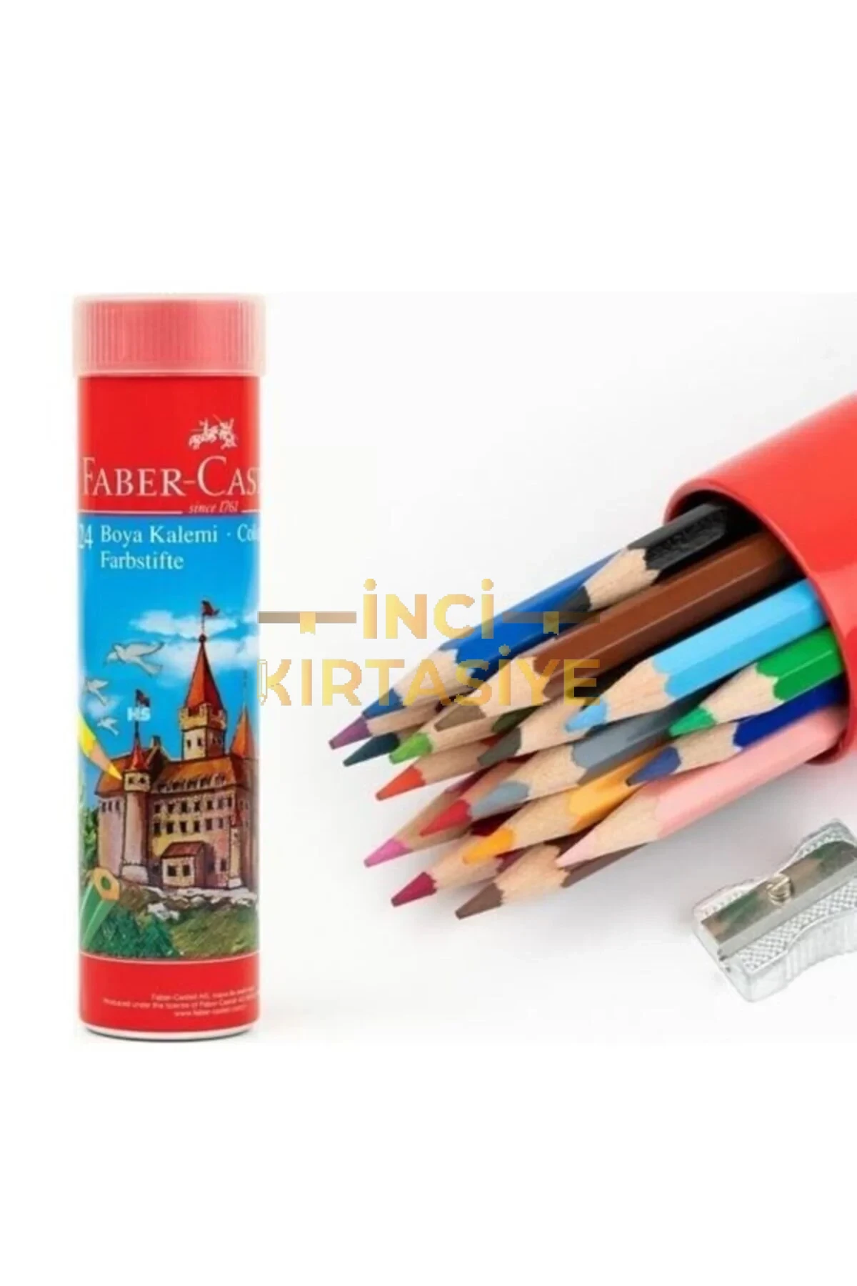 FABER CASTELL KURU BOYA 24 LÜ TÜP