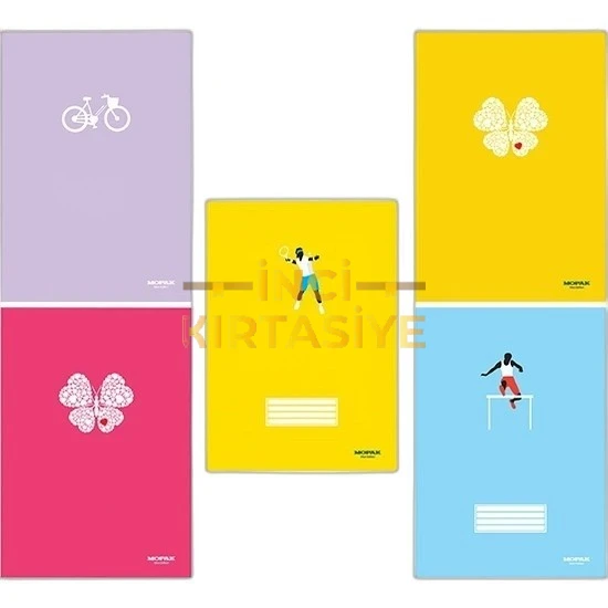 MOPAK A5 80 KARTON KAPAK ÇİZGİLİ DEFTER