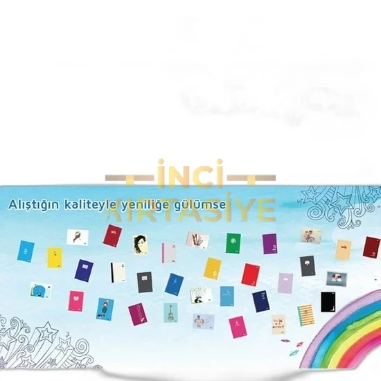 MOPAK A5 KARTON KAPAK 100 KARELİ DEFTER