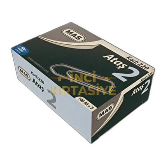 MAS  ATAŞ NO:2(NIKEL KAPLI)SÜPER KALITE 100 ADET