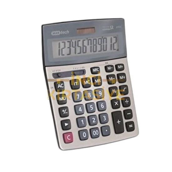 MAS OFİS TİPİ ÇİFT HAFIZA HESAP MAKİNESİ