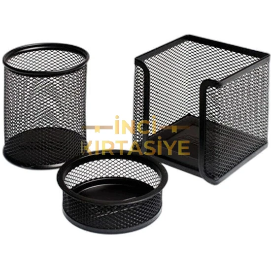 BION 3''LÜ PERFORE SET 12''LI TEPSIDE SIYAH