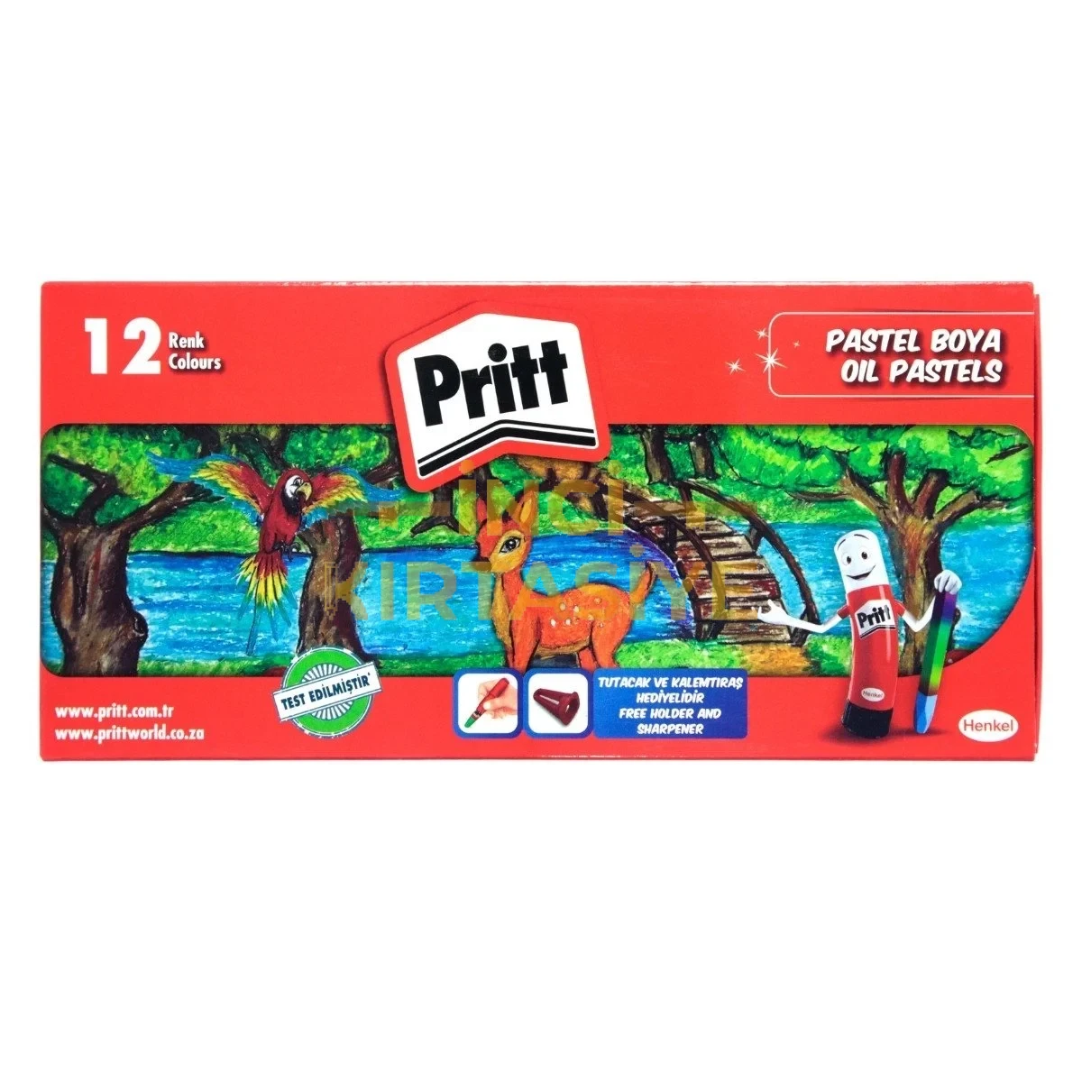 PRİTT 12 RENK PASTEL BOYA