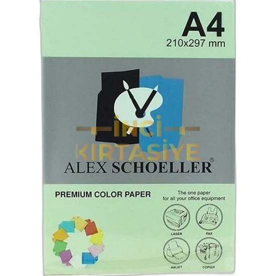 ALEX COL.FTK.KĞ.A4 500'LÜ ALX-590 K.YEŞİL