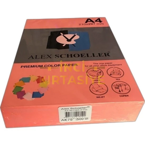 ALEX FOS.FTK.KĞ.A4 500'LÜ ALX-742 PEMBE