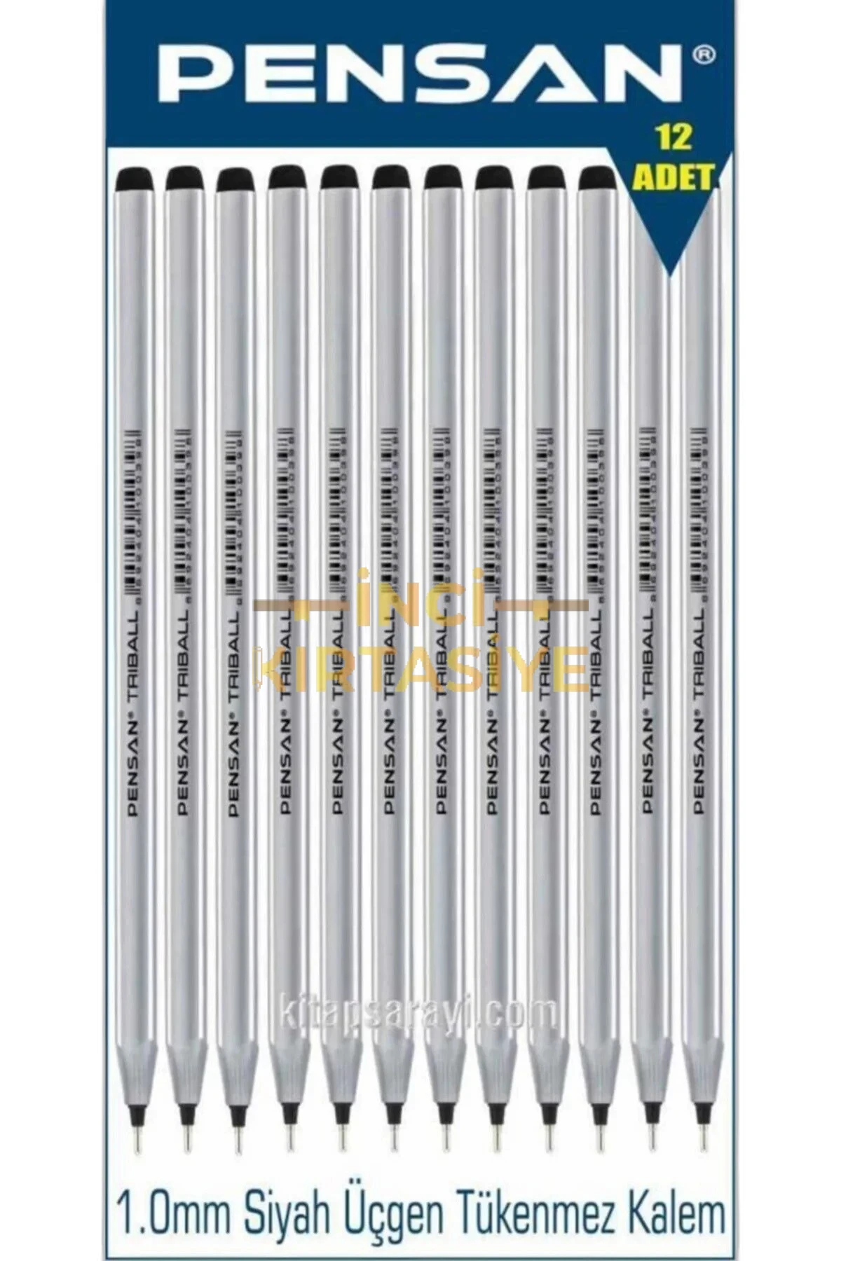 PENSAN TRIBALL TÜKENMEZ KALEM SİYAH