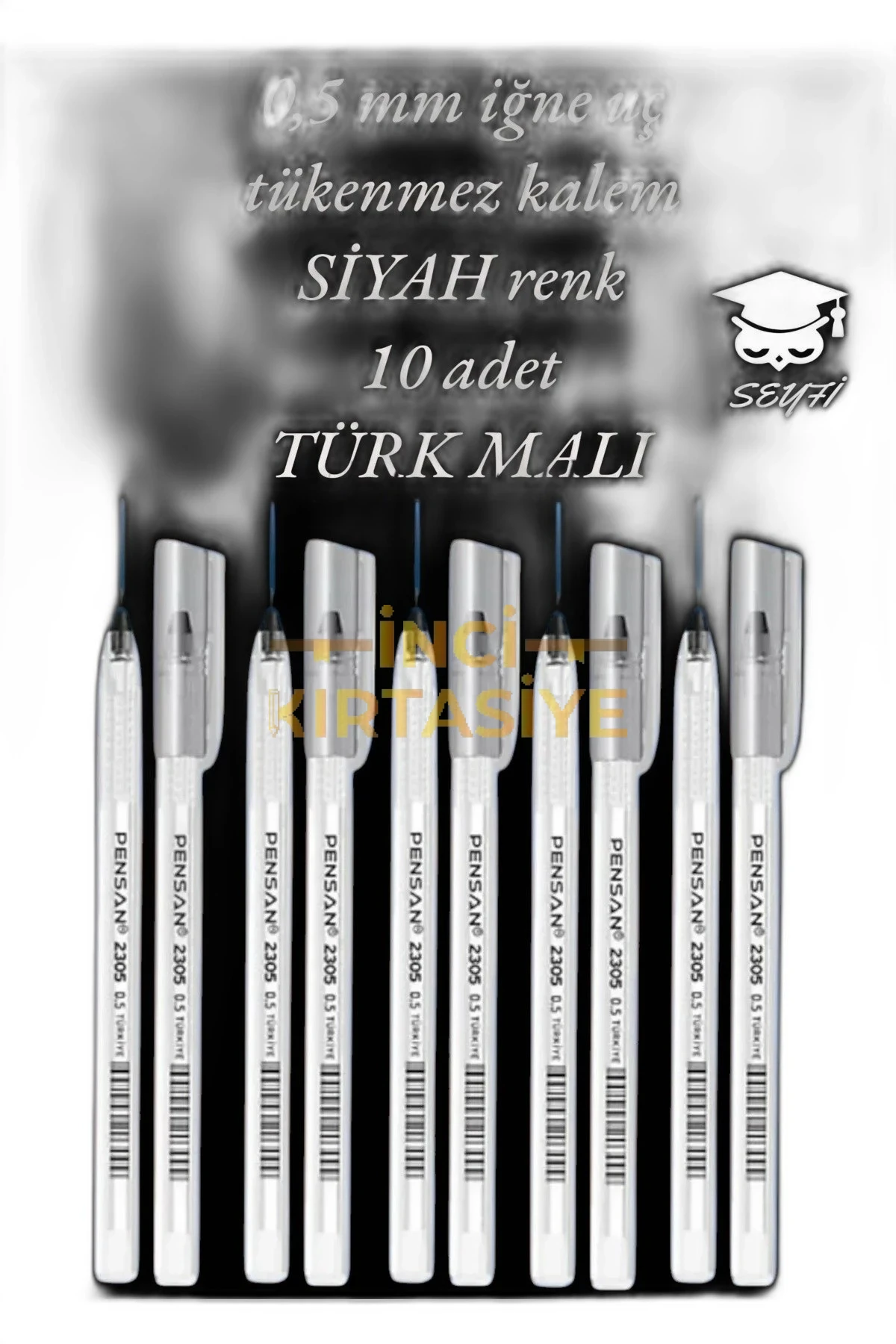 PENSAN 2305 ÜÇGEN MAVİ 0,5 MM TÜKENMEZ KALEM