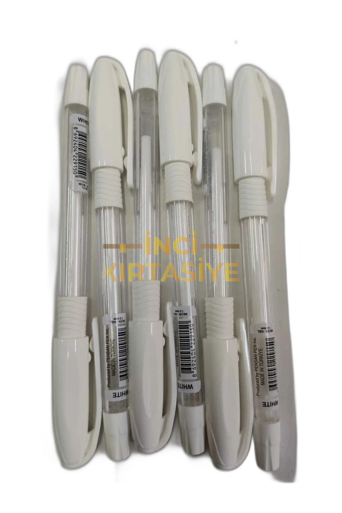 PENSAN NEON JEL KALEM BEYAZ 1 MM