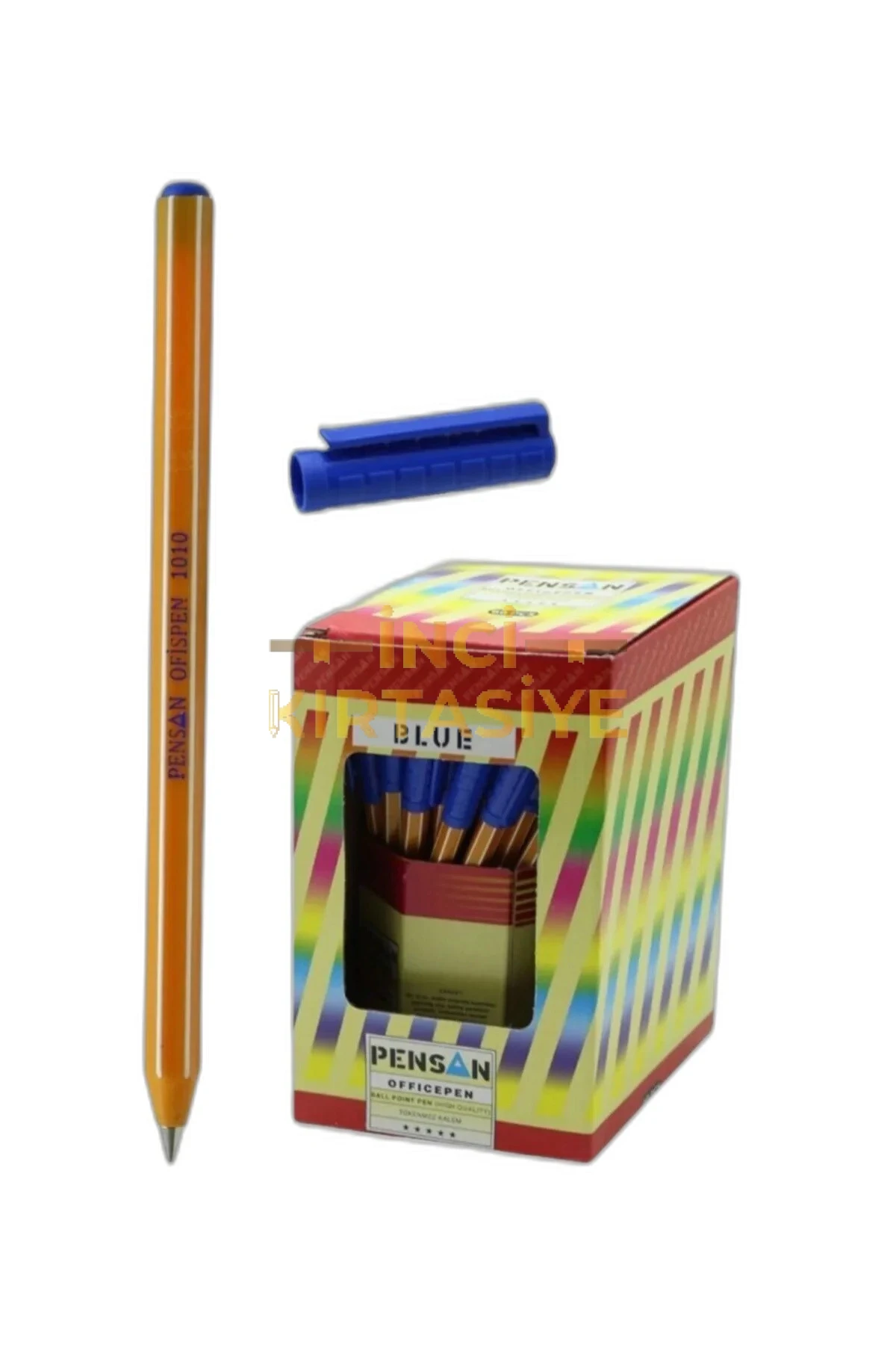 PENSAN 1010 TÜKENMEZ KALEM MAVİ 1 MM