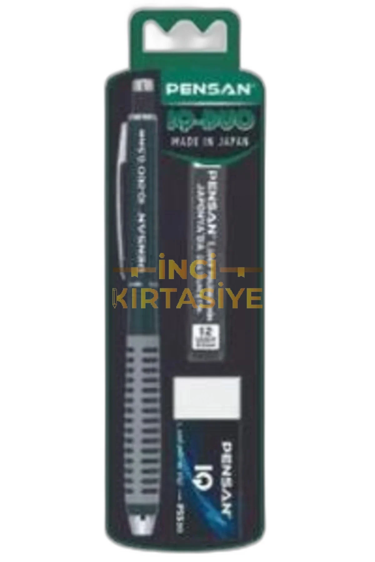PENSAN IQ-DUO SET 0,5 MM KARIŞIK RENKLİ SİLGİ+MİN