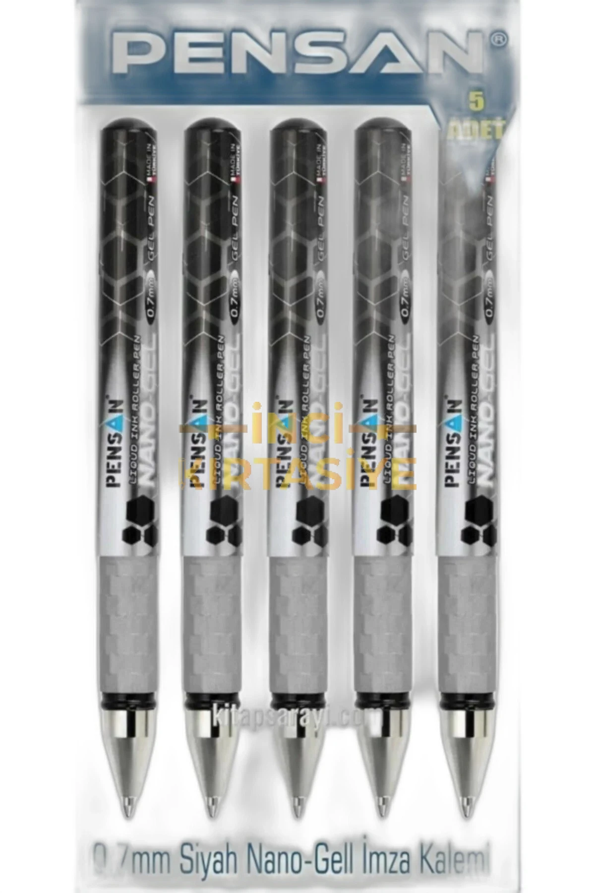 PENSAN NANO JEL ROLLER KALEM SİYAH 0,7 MM