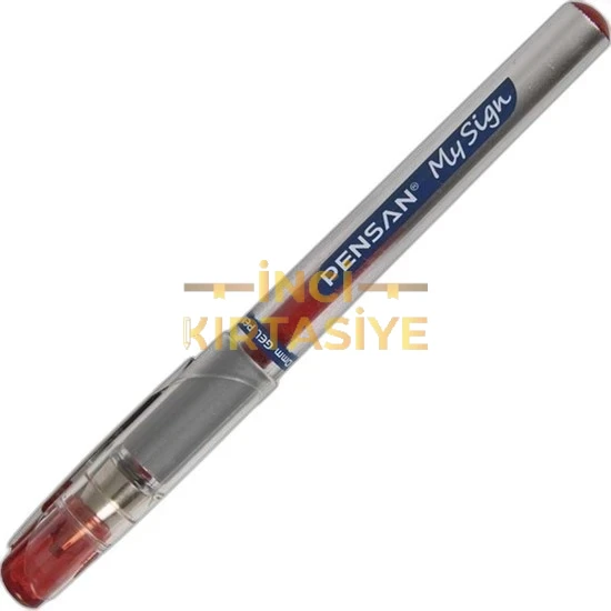 PENSAN NANO JEL ROLLER KALEM KIRMIZI 0,7 MM