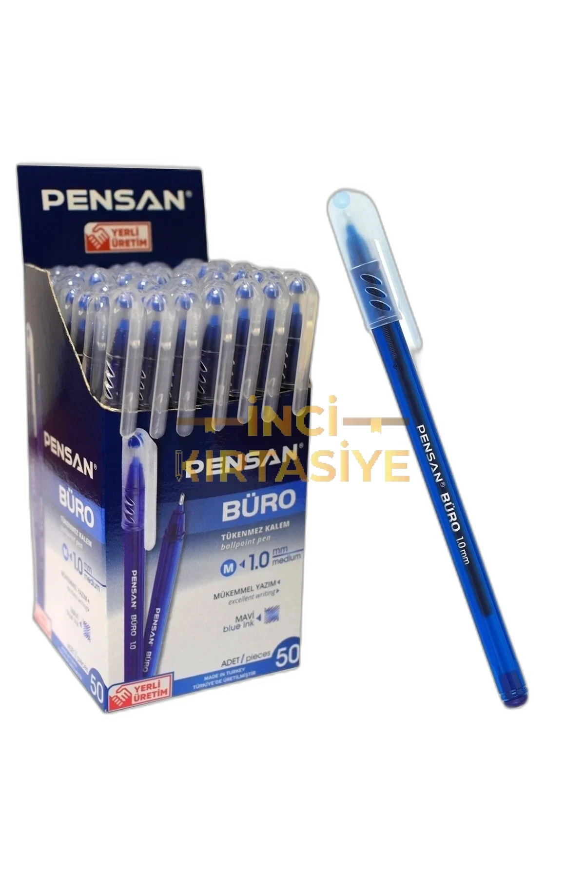 PENSAN 1MM 2270 BÜRO MAVİ KALEM