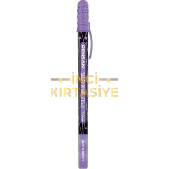 PENSAN JELY GLİTTER 1.0 MM GEL PEN MOR
