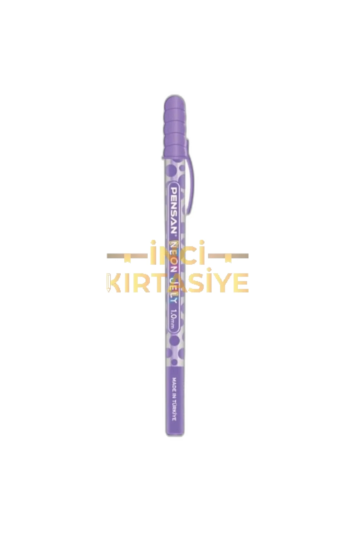 PENSAN JELY NEON 1.0 MM GEL PEN MOR