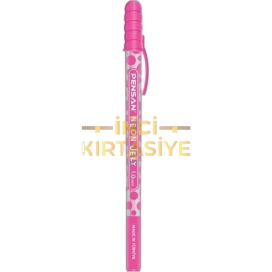 PENSAN JELY NEON 1.0 MM GEL PEN PEMBE