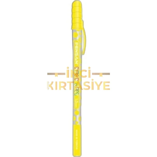 PENSAN JELY NEON 1.0 MM GEL PEN SARI