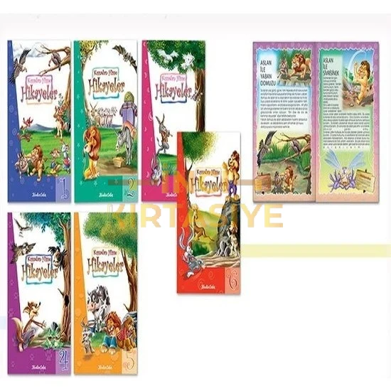 K.COLOR A4 4 YP.KISSADAN HİSSE HİKAYE KİT.KARIŞIK