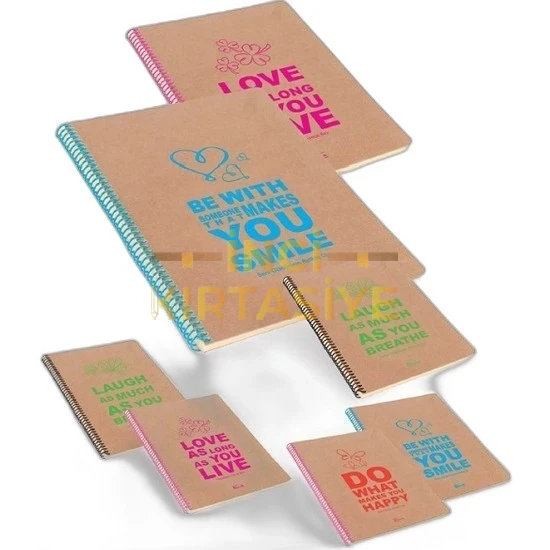 K.COLOR A6 80 YP.ÇİZGİLİ FUNKY SERT KAP.DEFTER
