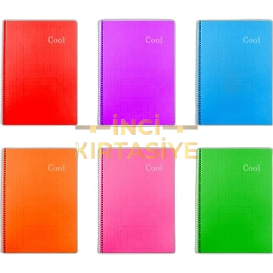 KESKIN A4 96 YP.KARELI PP KP.SPIRALLI COOL DEFTER