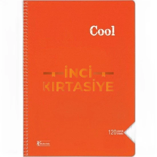 KESKIN A4 120 YP.KARELI PP KP.SPIRALLI COOL DEFTER