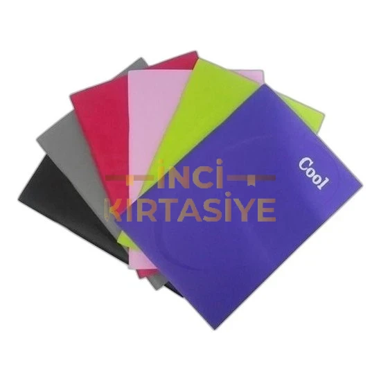 K.COLOR COOL PP A4 40 KARELİ DEFTER