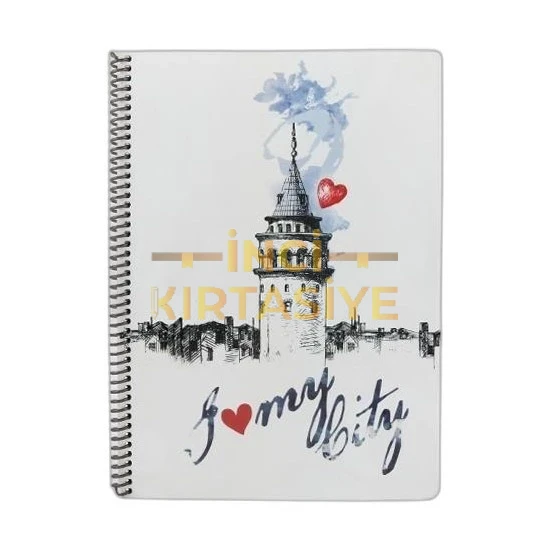 KESKİN MY CİTY  A4 80 KARELİ DEFTER