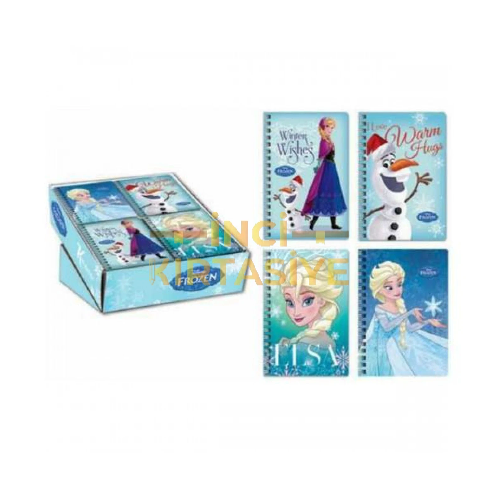FROZEN A6 80 ÇİZGİLİ NOT DEFTERİ