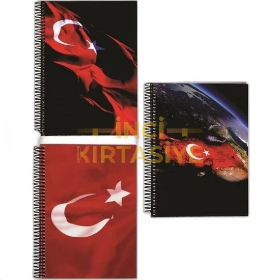 K.COLOR 17*24 120 YP.ÇIZ.SPR.SERT KP.BAYRAK DEFT.