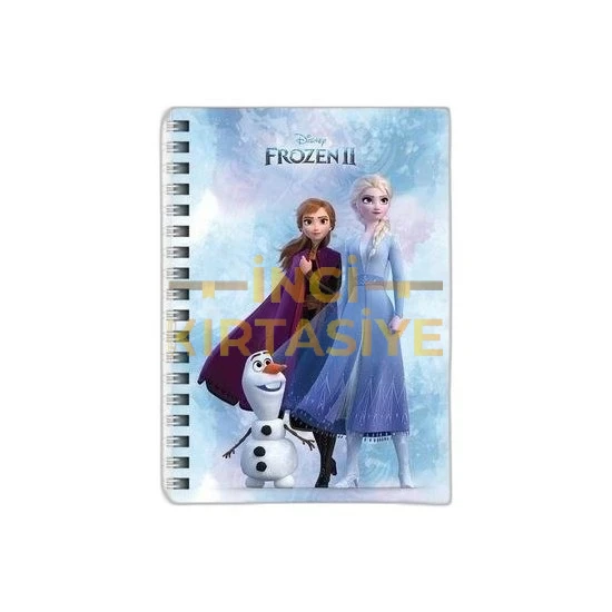 FROZEN II A6 80 YP.ÇIZGILI SPIRALLI BLOKNOT