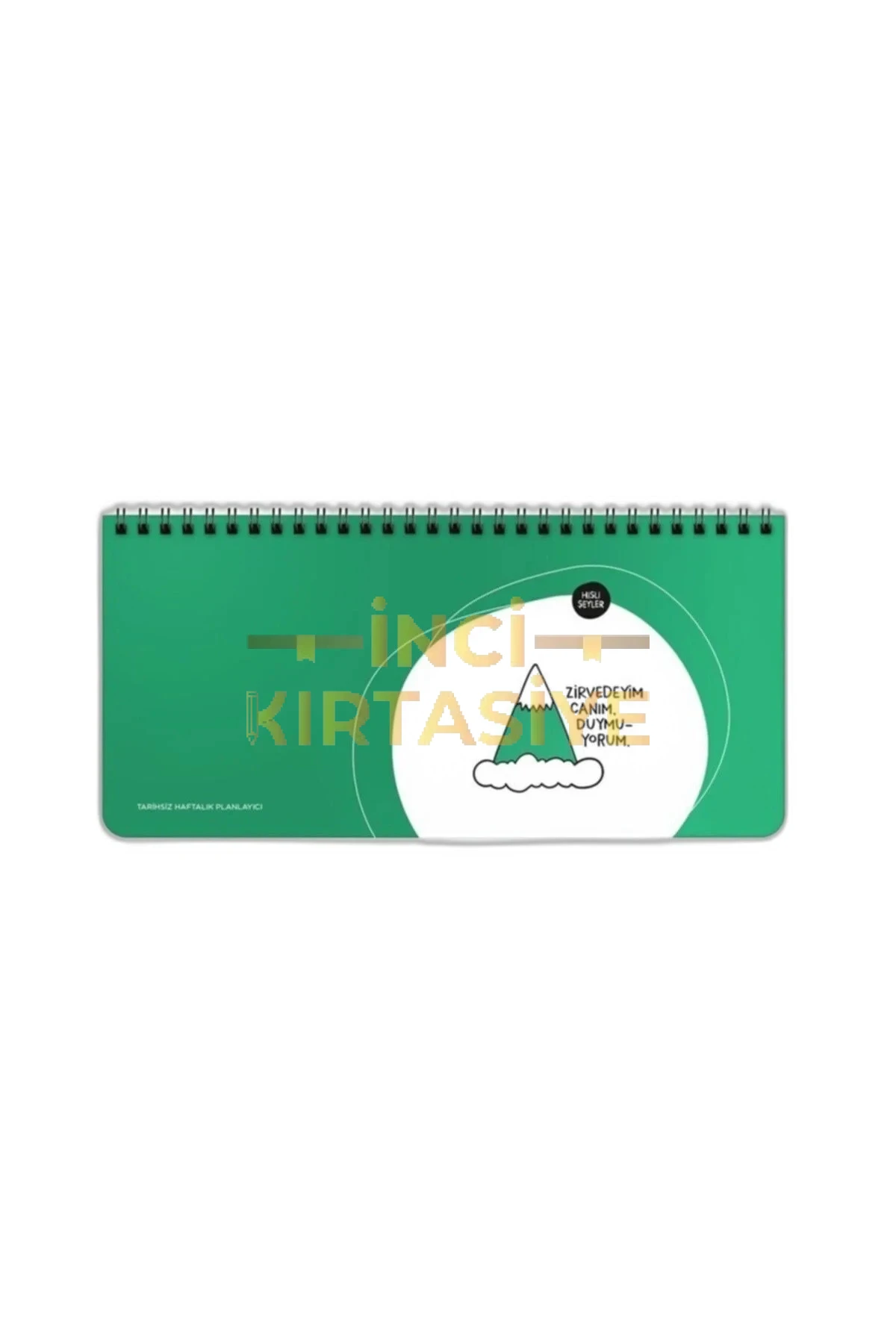 HISLI ŞEYLER 13*27 SPIRALLI STICKERLI PLANNER -ZIRVEDEYIM CANIM DUYMUYORUM
