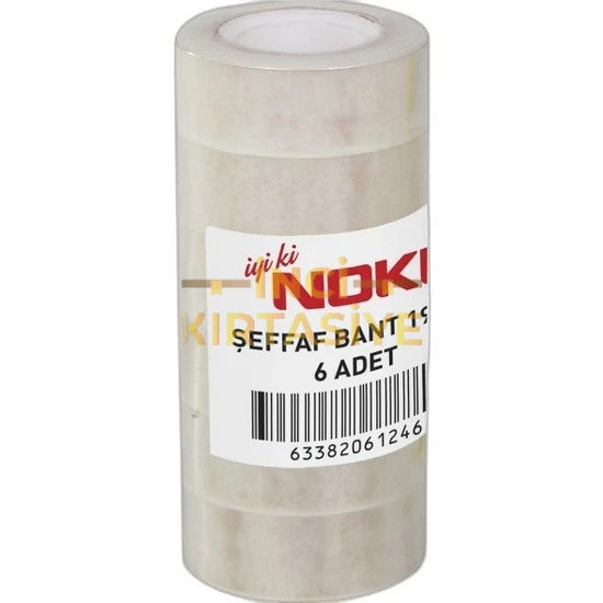 NOKİ ŞEFFAF BANT 19MMX33M