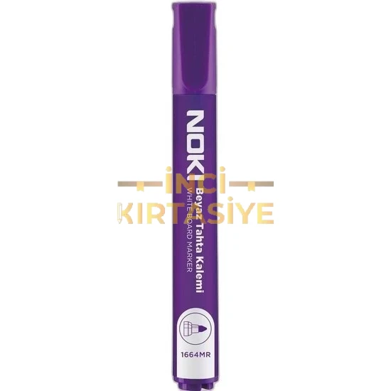 NOKİ BEYAZ TAHTA KALEMİ MOR