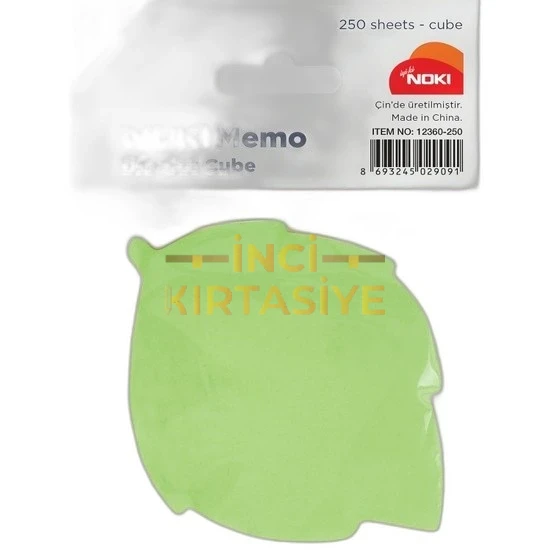 MEMO YAPRAK ŞEKİLLİ NOTLUK