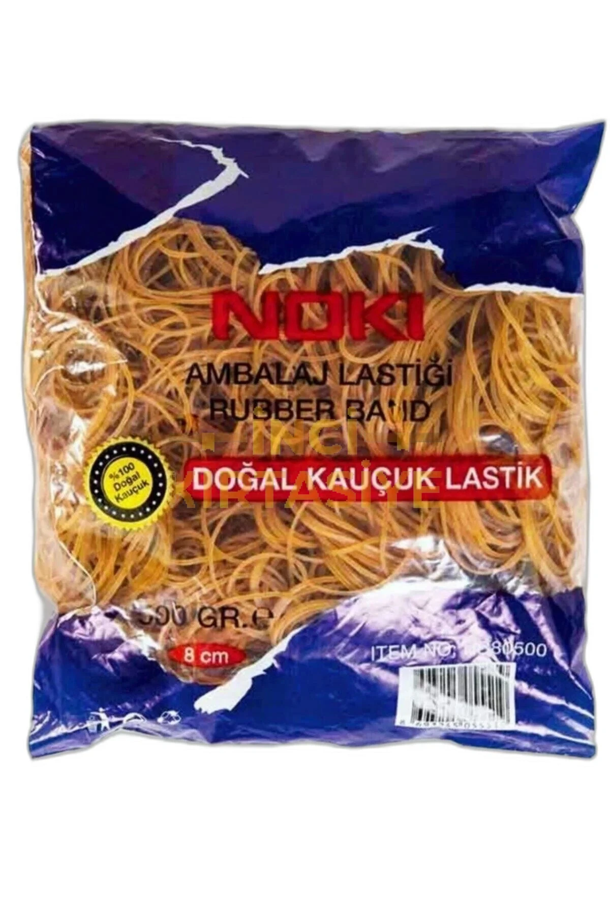 NOKİ AMBALAJ LASTİĞİ NATUREL 500 GR  80MM