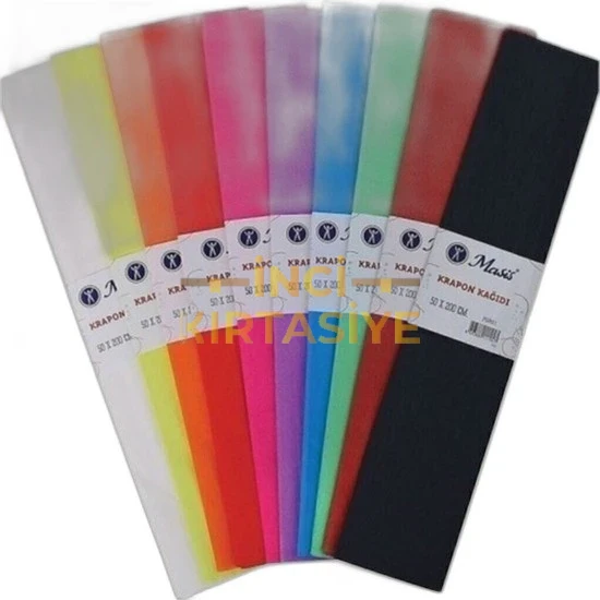 MASİS KRAPON KAĞIDI 10 RENK KARIŞIK