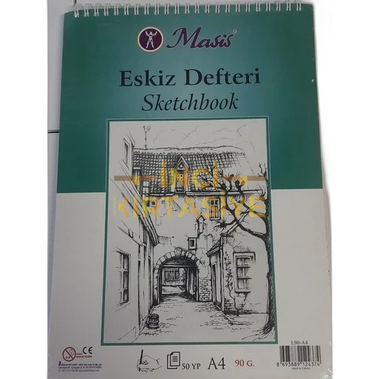 MASIS ESKIZ DEFTERI, A4, 90 GR. 50 YAPRAK