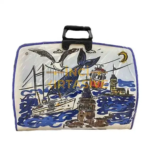 ART COLLAGE 38X55 İSTANBUL PROJE ÇANTASI