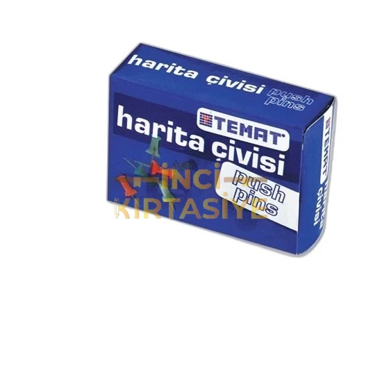 TEMAT 180 RENKLİ HARİTA ÇİVİSİ