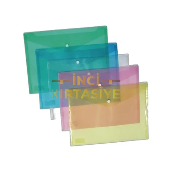 TİCON ÇITÇITLI ZARF DOSYA MAVİ