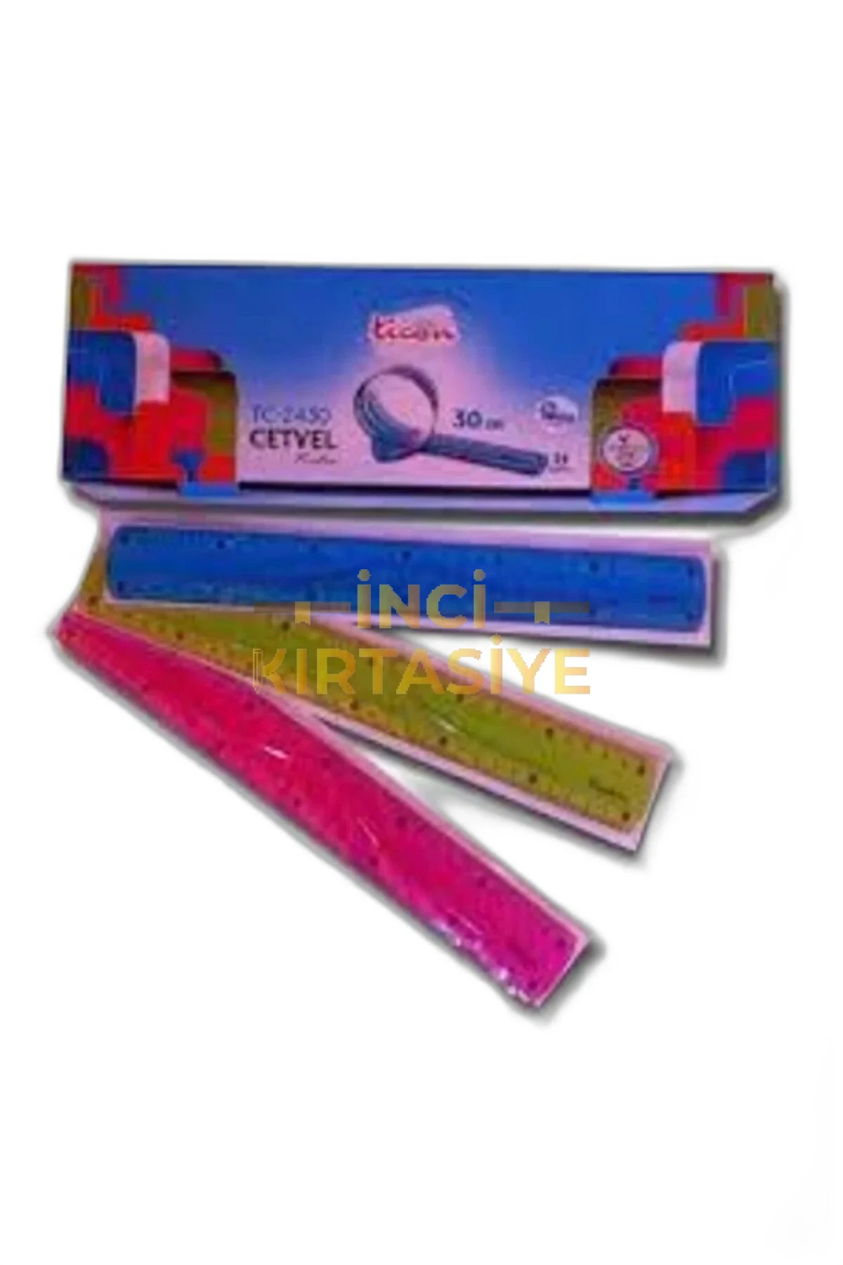 TİCON SİLİKON CETVEL 30 CM