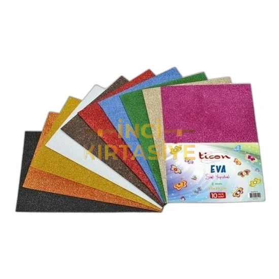 TİCON EVA SİMLİ YAPIŞKANLI 20X30 CM 10'LU