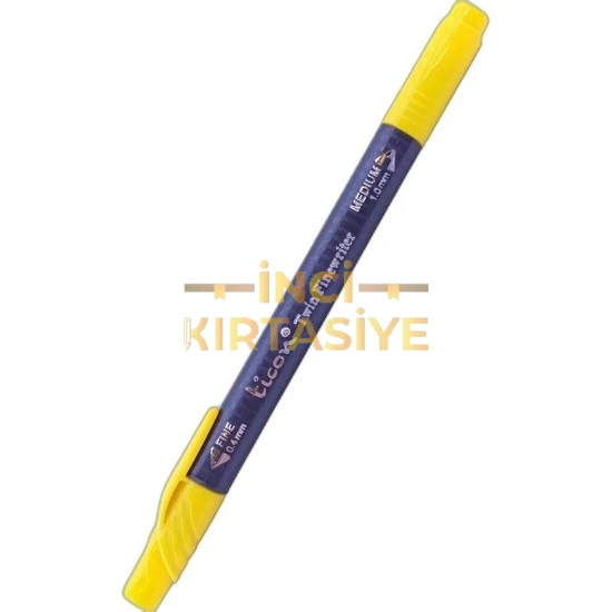 TİCON TWİN FİNEWRITER SARI