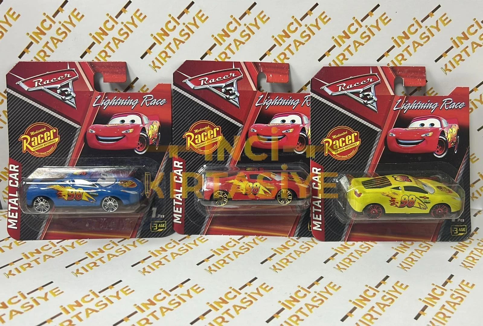 ŞİMŞEK MCQUEEN METAL ARABA