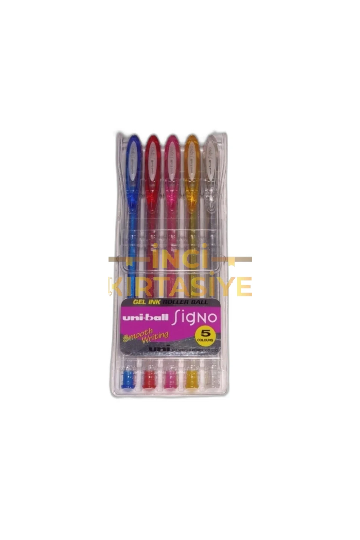 UNIBALL SIGNO SPARKLING 1.0 JEL KALEM 5'LI SET