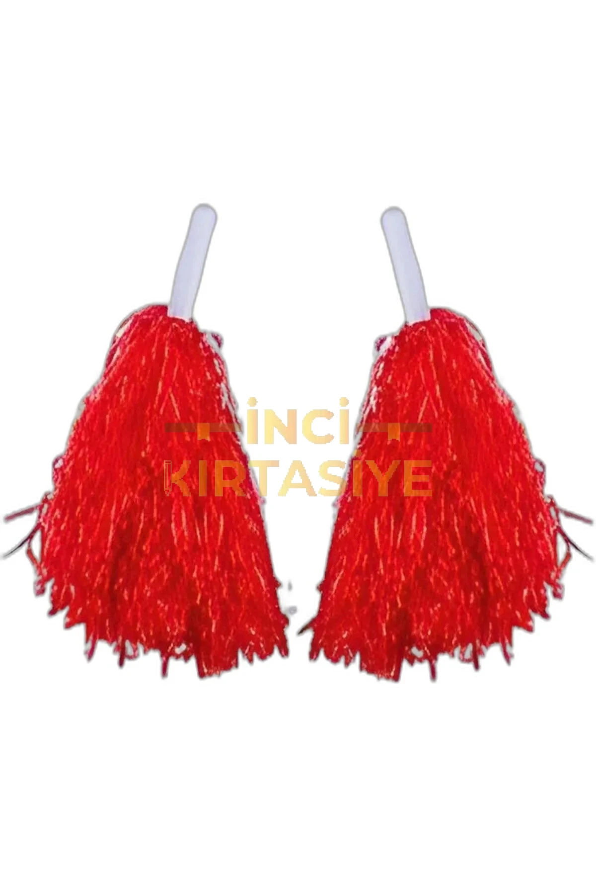 VAGON ÇİFT KIRMIZI SALLAMA PONPON