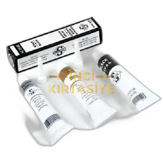 KONTUR BOYASI SİYAH 25 ML