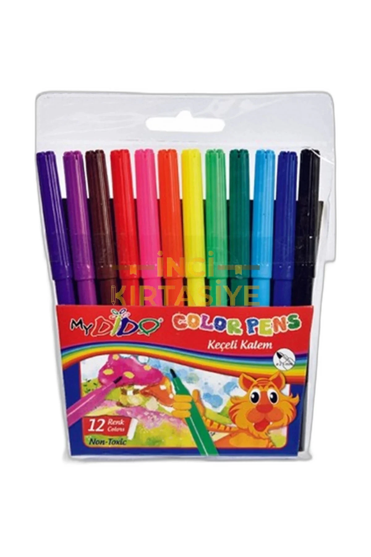 MYDİDO KEÇELİ KALEM 12 RENK